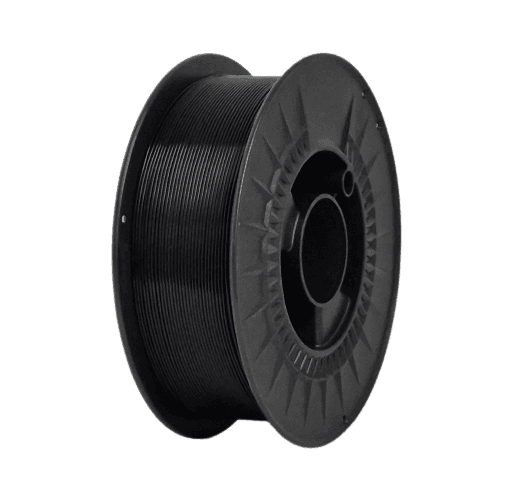 TPU 90A filament, črna